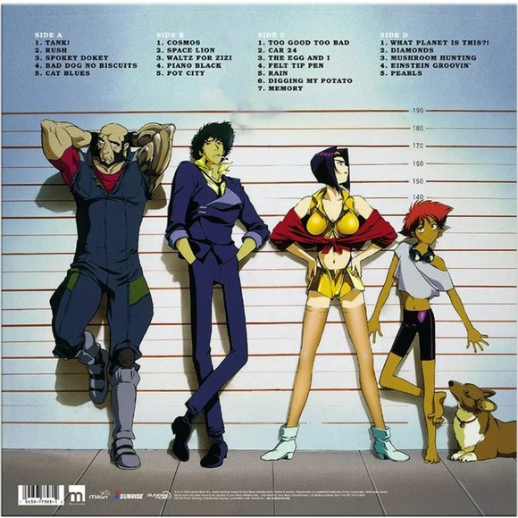 Cowboy Bebop Soundtrack 2-LP ~ Exclusive Colored Vinyl (Burgundy) ~ New/Sealed! - Picture 3 of 3